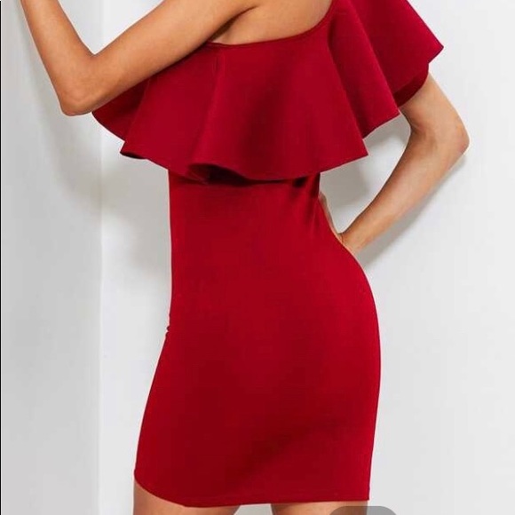 Forever 21 Dresses & Skirts - NWT Knit Dress, off one shoulder dress